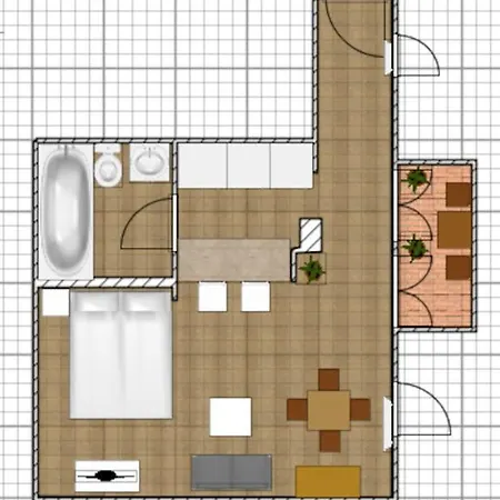 Cosy Studio, Sunny Balcony In It-district Neustadt Drezda